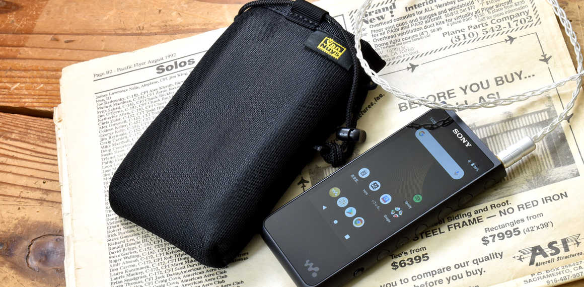 E108：SONY ウォークマン ZX500シリーズ用 ふわふわケース