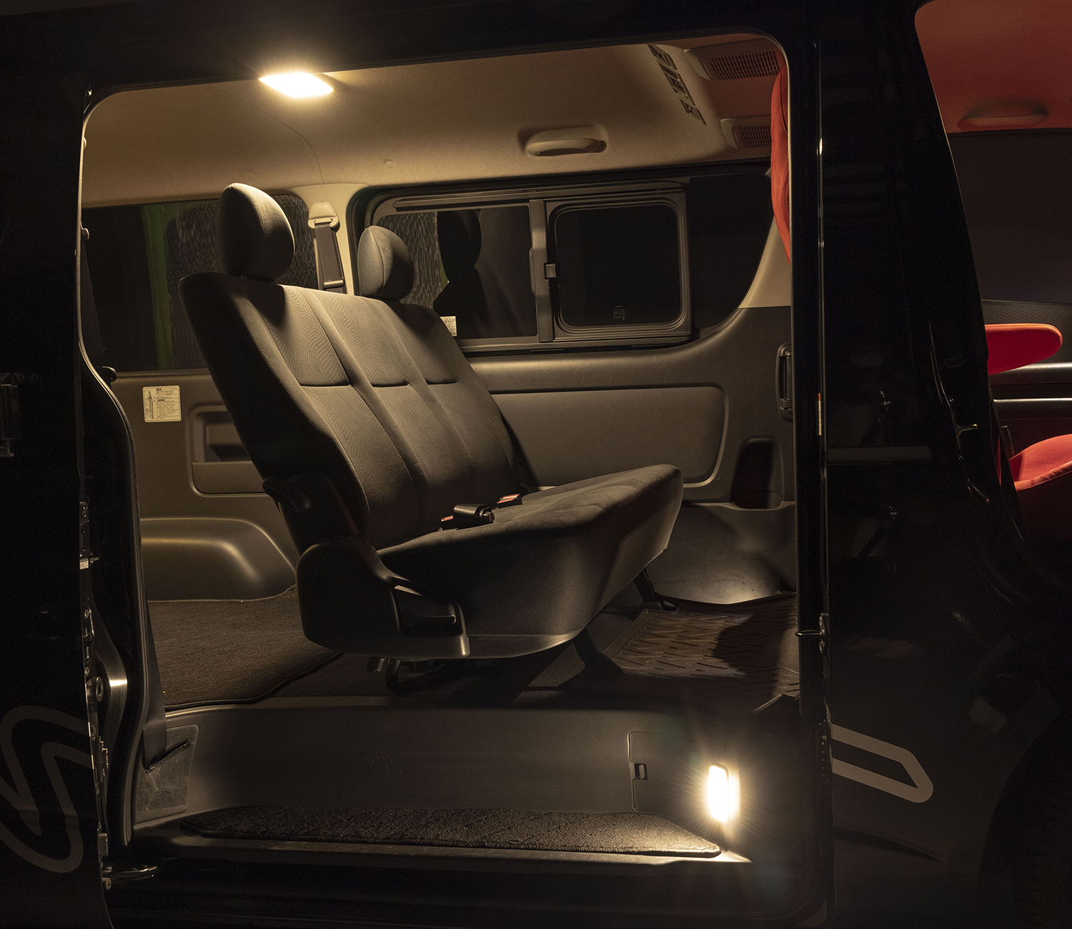 ジュエルLED ルームランプセット 電球カラー 200系ハイエース専用(4型