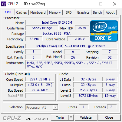 Intel 【中古】 【Win 10】NEC MB-D/ 次世代Core i5 3.1GHz/メモリ 4GB/HDD