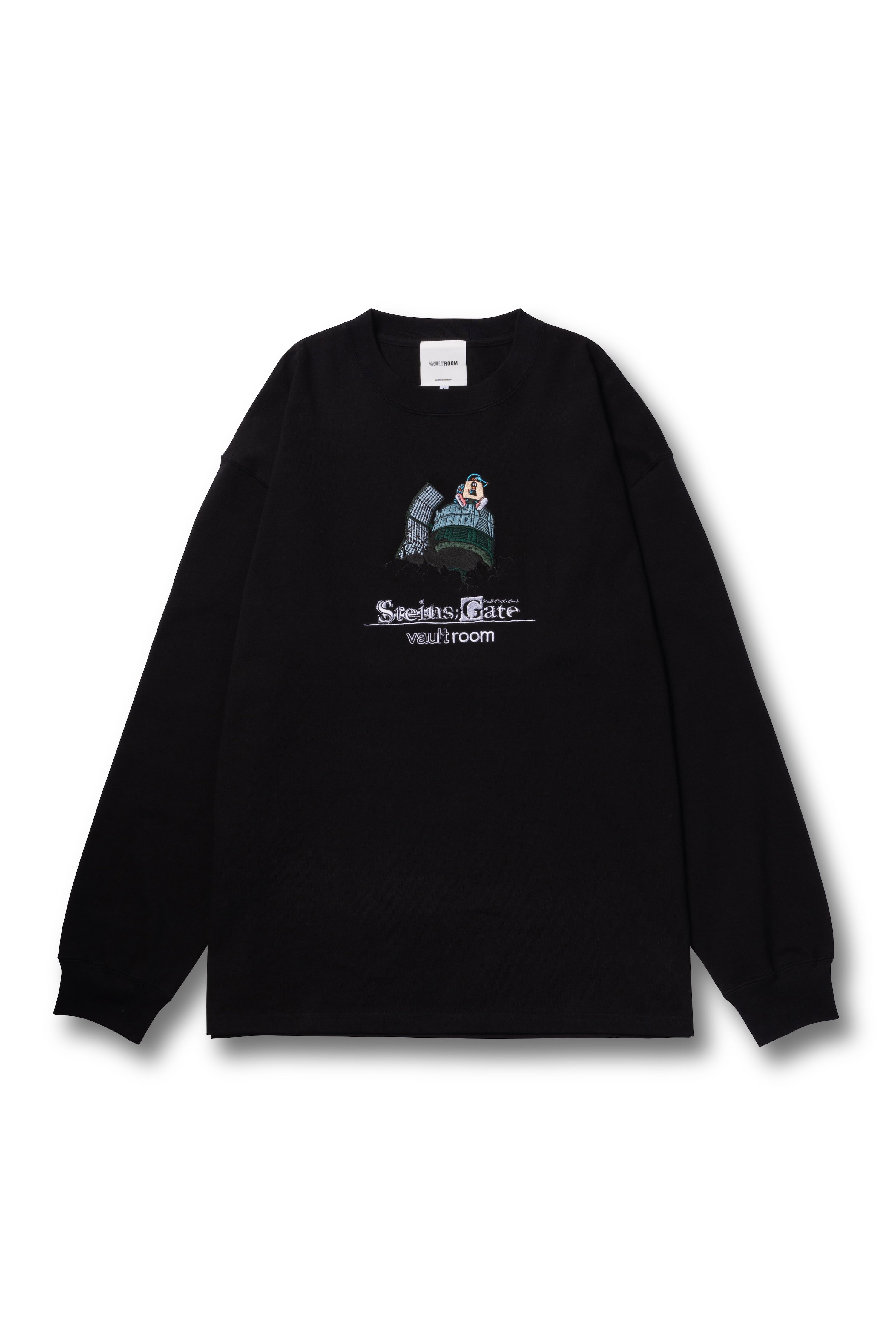 TIME MACHINE L/S TEE / BLACK – VAULTROOM