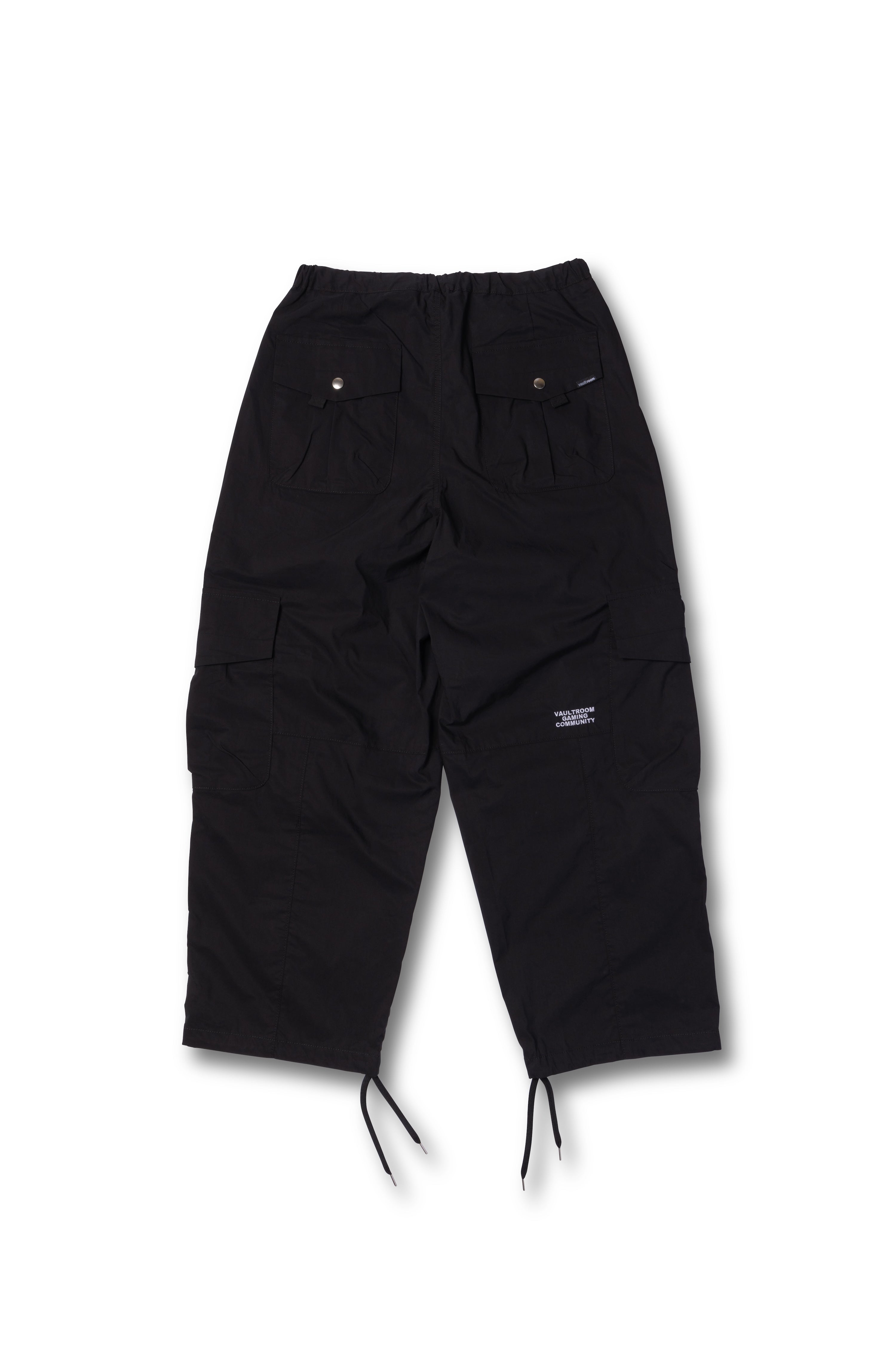 GAMING CARGO PANTS TYPE-2 Ver.2.0 / BLACK – VAULTROOM
