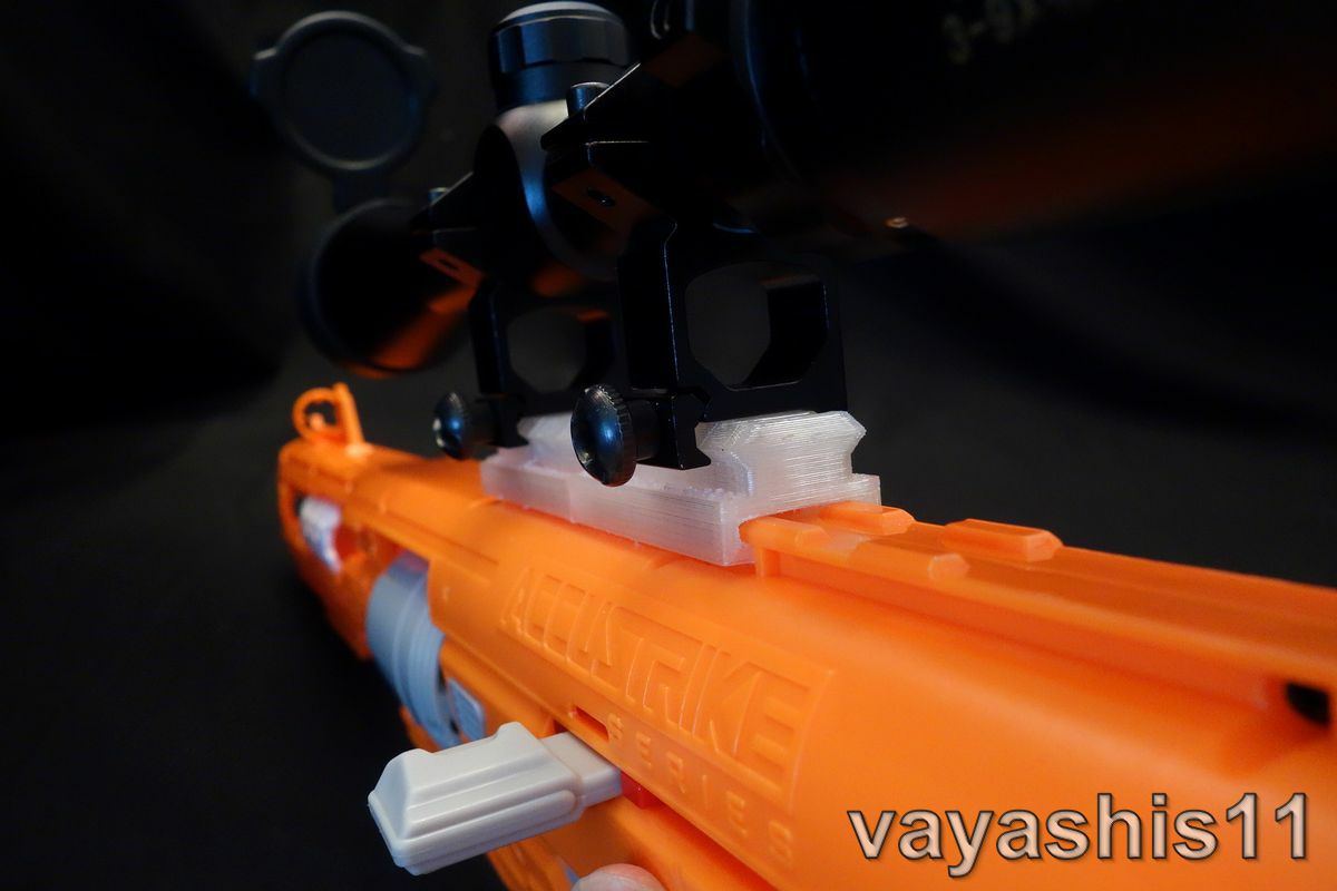 雑記】エアガン用ライフルスコープを購入…アルファホークを狙撃仕様に