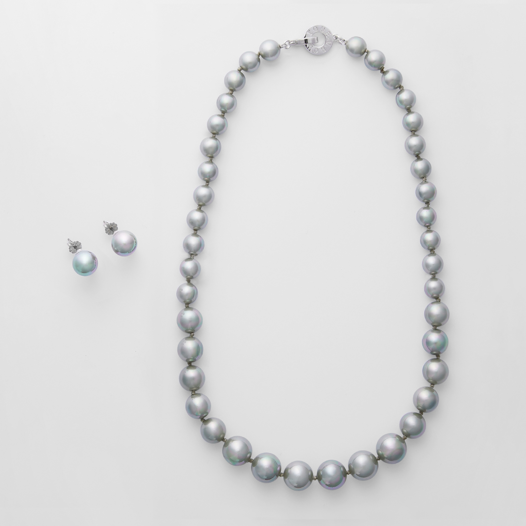 VBPD4002A_H2 貝パールネックレス/ピアス 2点セット｜ネックレス