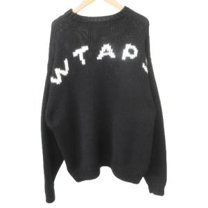 23AW 232MADT-KNM04 ニット 1 ブラック（2024/04/17買取） - WTAPS