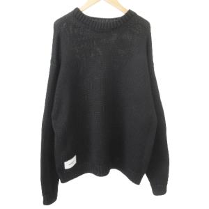 23AW 232MADT-KNM04 ニット 1 ブラック（2024/04/17買取） - WTAPS