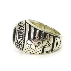 ディズニー Disney カレッジリング 指輪 ミッキーマウス ブルー