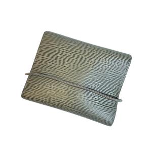 エピ エラスティック ゴム付 三つ折り財布 M6346B レア 珍品 レザー