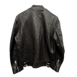 aviakit ライダース ジャケット シングル 革ジャン レザー 裏地