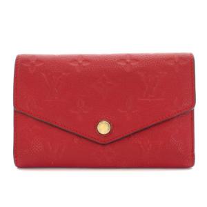 エピ ポルトビエ コンパクト 財布 二つ折り レザー 牛革 黄色 イエロー