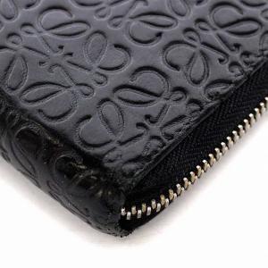 リピート アナグラム 長財布 ラウンドファスナー ブラック（2024/10/02