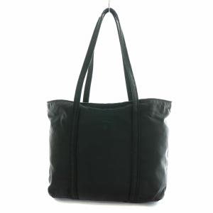 トートバッグ ナイロン ロゴ刺繍 黒 ブラック（2024/10/07買取