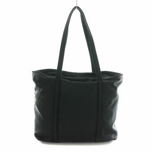 トートバッグ ナイロン ロゴ刺繍 黒 ブラック（2024/10/07買取