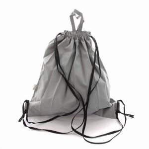 22SS プリーツ リュックサック バックパック ナップサック グレー