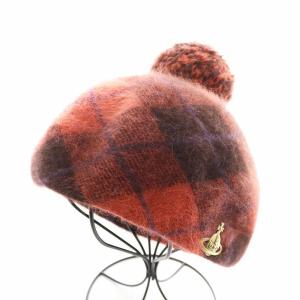 ベレー帽 オーブ刺繍 ブラック（2024/05/17買取） - Vivienne Westwood