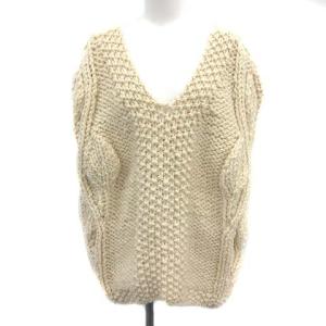 マイディ MAYDI 20AW CHUNKY VEST ニット ベスト プルオーバー Vネック