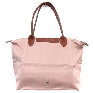トートバッグ ルプリアージュ エッフェル塔 ステッチ ナイロン ピンク