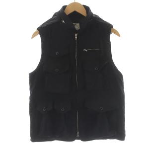 旧タグ ベスト フード ナイロン S ブラック（2022/05/04買取