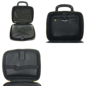 バニティバッグ ショルダーバッグ 2way エナメル 4番台 黒（2022/06/28