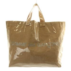 GO-K 201 PVCバッグ トートバッグ ハンドバッグ ビニール ベージュ