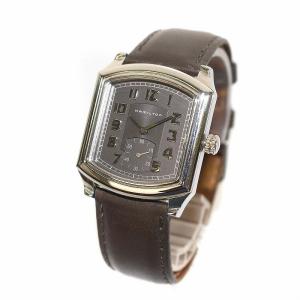 腕時計 スクエア レザーベルト クォーツ カーキ グレー文字盤 061132