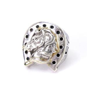 MARK MAHONEY マークマホーニー リング ゴールドサダー 馬 ホース