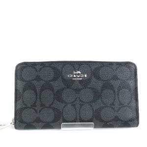 長財布 ウォレット ラウンドファスナー レザー 黒 ブラック（2024/09