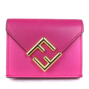 23年製 FFダイヤモンド 財布 レザー ピンク（2023/12/27買取） - FENDI