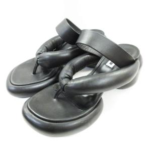 ジルサンダーjil sander サンダルチャンキーソール38