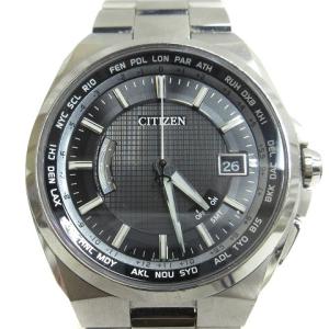 ATTESA Eco-Drive 腕時計 電波ソーラー クロノグラフ デイト E610