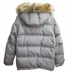 2WAY ダウンジャケット 千鳥格子柄 BMP26-325-06 グレー（2024/06/04