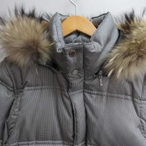 2WAY ダウンジャケット 千鳥格子柄 BMP26-325-06 グレー（2024/06/04