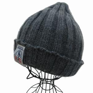 ニットキャップ ビーニー 帽子 ウール F グレー（2024/07/01買取