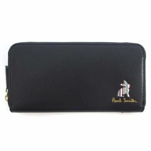 マーケトリー ストライプ ラビット 長財布 ウォレット ラウンドジップ