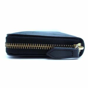 長財布 ウォレット モノグラム ラウンドファスナー ナイロン 黒