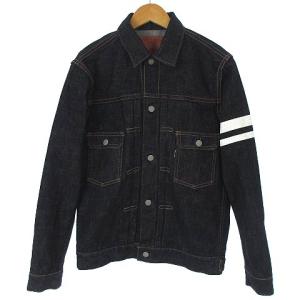 2105SP 出陣 2ndタイプ ダブルポケットデニムジャケット 紺（2022/09