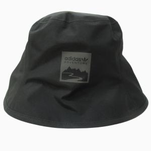 近年 アドベンチャー GORE-TEX バケットハット ロゴ 黒 ブラック