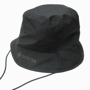 近年 アドベンチャー GORE-TEX バケットハット ロゴ 黒 ブラック