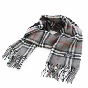 マフラー ストール チェック グレー（2025/04/20買取） - burberrys