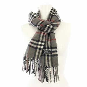 マフラー ストール チェック グレー（2025/04/20買取） - burberrys