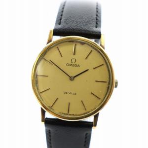 ヴィンテージ De Ville デビル 腕時計 ウォッチ 手巻き 金色文字盤