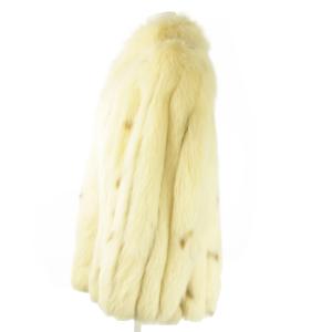 サガフォックス SAGA FOX 銀サガ ファーコート ハーフ ミドル