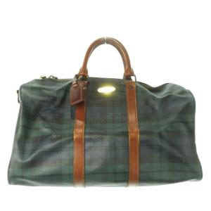 ブラックウォッチ ボストンバッグ ショルダーバッグ 2WAY チェック