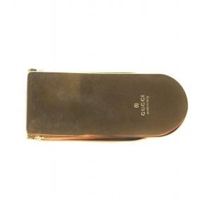 マネークリップ バネ式 ロゴ ゴールド色 GY18（2024/05/29買取