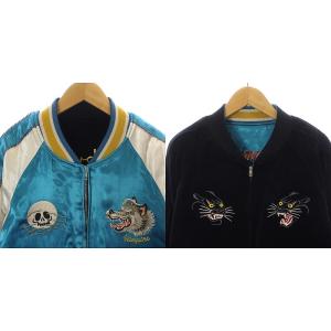 ロッキンジェリービーン 19AW VAMPIRE SOUVENIR JACKET S ブルー（2024