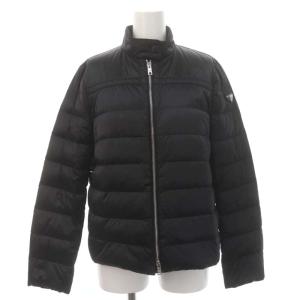 ダウンジャケット 三角プレート ナイロン ブラック 38（2024/11/02買取