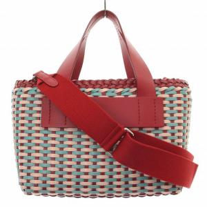 INTRECCIO 2wayバッグ 赤（2024/10/15買取） - miumiu ミュウミュウ