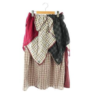 レースパッチワーク リボン デニムパンツ ジーンズ F ライトブルー /DF