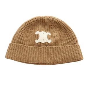 ニット帽 カーキ（2024/11/28買取） - CELINE セリーヌ | 古着・洋服