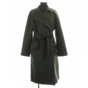 21AW Luxe New Divide DB Belt Coat DF J P グリーン（2022/03/14買取