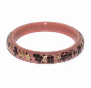LVロゴ カフ ナノグラム バングル ブレスレット M00254 イタリア製